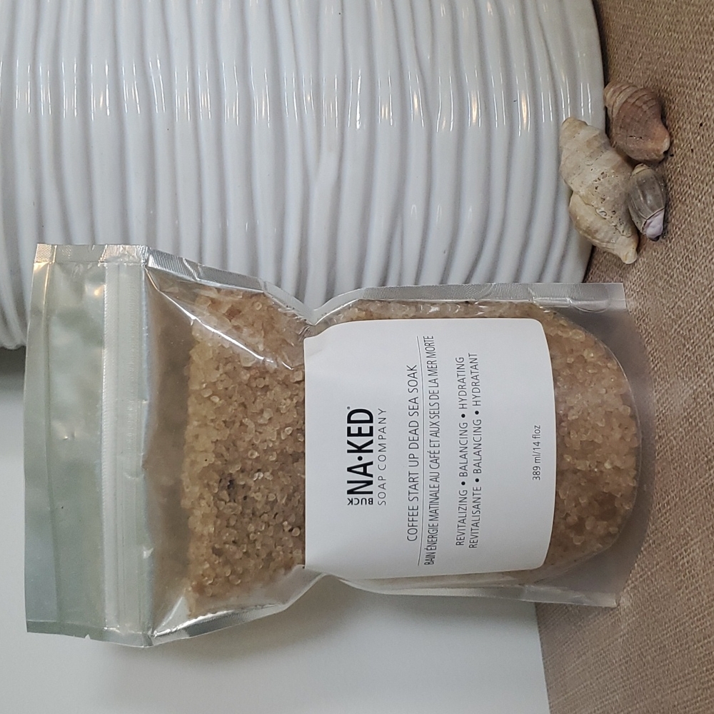 Coffee Dead Sea Salt Soak